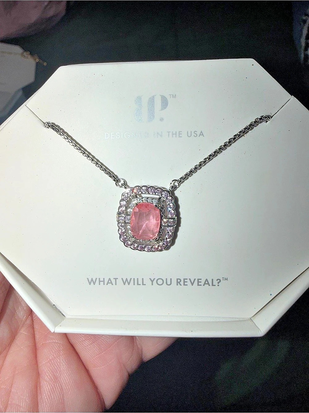 BP Unicorn Alert 1 of 100 Necklace-Rose Quartz on .925 Sterling Silver NK13807